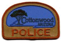 Cottonwood Police (Arizona)
Thanks to BensPatchCollection.com for this scan.
