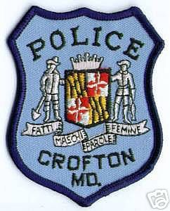 Crofton Police (Maryland)
Thanks to apdsgt for this scan.
