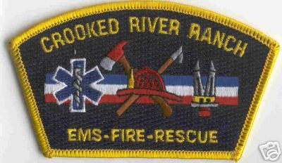 Crooked River Ranch EMS Fire Rescue
Thanks to Brent Kimberland for this scan.
Keywords: oregon