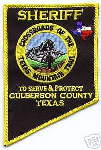Culberson County Sheriff (Texas)
Thanks to apdsgt for this scan.
