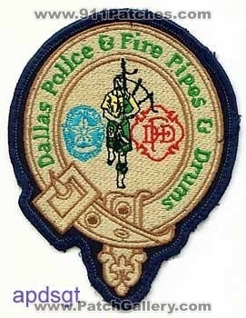Dallas Police and Fire Pipes and Drums (Texas)
Thanks to apdsgt for this scan.
Keywords: & department dept.