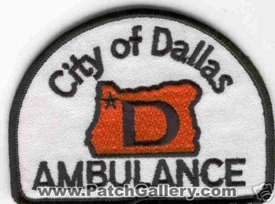 Dallas Ambulance
Thanks to Brent Kimberland for this scan.
Keywords: oregon ems city of