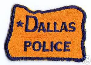 Dallas Police (Oregon)
Thanks to apdsgt for this scan.
