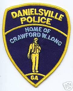Danielsville Police (Georgia)
Thanks to apdsgt for this scan.
