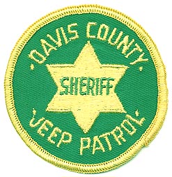 Davis County Sheriff Jeep Patrol
Thanks to Alans-Stuff.com for this scan.
Keywords: utah