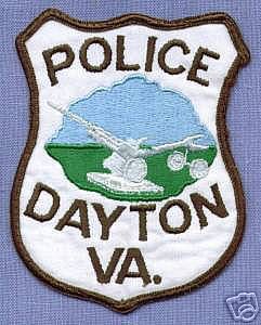 Dayton Police
Thanks to apdsgt for this scan.
Keywords: virginia