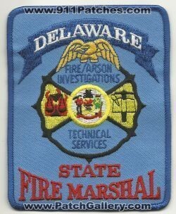 Delaware State Fire Marshal (Delaware)
Thanks to Mark Hetzel Sr. for this scan.
Keywords: arson investigations technical services