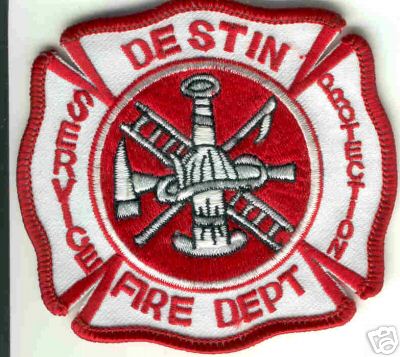 Destin Fire Dept
Thanks to Brent Kimberland for this scan.
Keywords: florida department