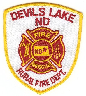 Devils Lake Rural Fire Dept
Thanks to PaulsFirePatches.com for this scan.
Keywords: north dakota department rescue