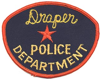Draper Police Department
Thanks to Alans-Stuff.com for this scan.
Keywords: utah