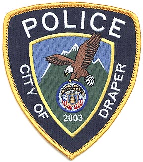 Draper Police
Thanks to Alans-Stuff.com for this scan.
Keywords: utah city of