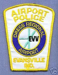Dress Regional Airport Police (Indiana)
Thanks to apdsgt for this scan.
Keywords: evansville