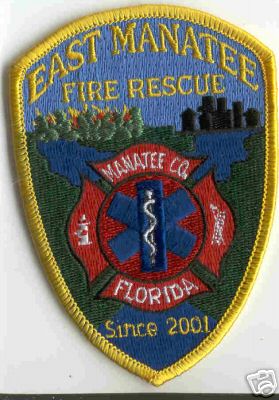 East Manatee Fire Rescue
Thanks to Brent Kimberland for this scan.
Keywords: florida manatee county