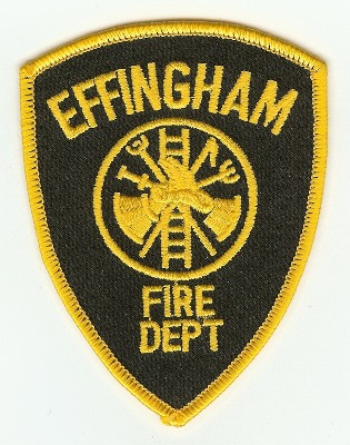 Effingham Fire Dept
Thanks to PaulsFirePatches.com for this scan.
Keywords: illinois department