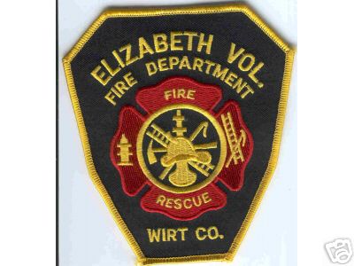 Elizabeth Vol Fire Department
Thanks to Brent Kimberland for this scan.
Keywords: west virginia volunteer rescue wirt county
