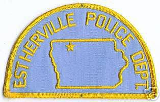Estherville Police Dept (Iowa)
Thanks to apdsgt for this scan.
Keywords: department
