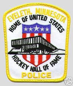 Eveleth Police (Minnesota)
Thanks to apdsgt for this scan.
