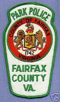 Fairfax County Park Police (Virginia)
Thanks to apdsgt for this scan.
Keywords: of