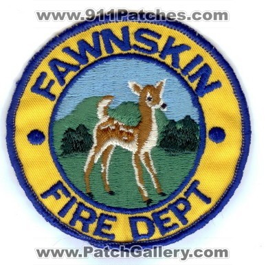 Fawnskin Fire Department (California)
Thanks to PaulsFirePatches.com for this scan.
Keywords: dept.