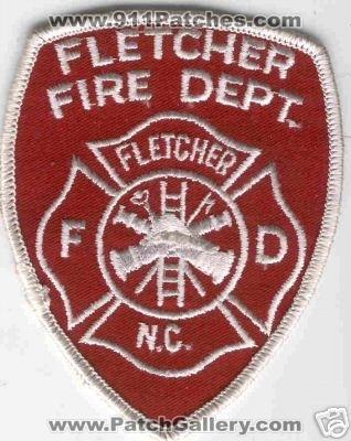 Fletcher Fire Department (North Carolina)
Thanks to Brent Kimberland for this scan.
Keywords: dept. fd n.c.