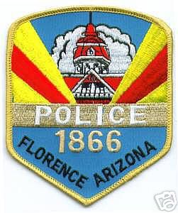 Florence Police (Arizona)
Thanks to apdsgt for this scan.
