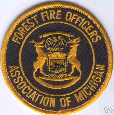 Forest Fire Officers Association of Michigan
Thanks to Brent Kimberland for this scan.
