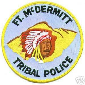 Fort McDermitt Tribal Police (Nevada)
Thanks to apdsgt for this scan.
Keywords: ft
