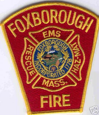 Foxborough Fire
Thanks to Brent Kimberland for this scan.
Keywords: massachusetts ems rescue