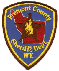 Wyoming - Fremont County Sheriff's Dept (Wyoming) - PatchGallery.com ...
