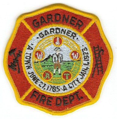 Gardner Fire Dept
Thanks to PaulsFirePatches.com for this scan.
Keywords: massachusetts department