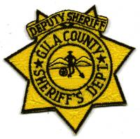 Gila County Sheriff's Dept Deputy (Arizona)
Thanks to BensPatchCollection.com for this scan.
Keywords: sheriffs department