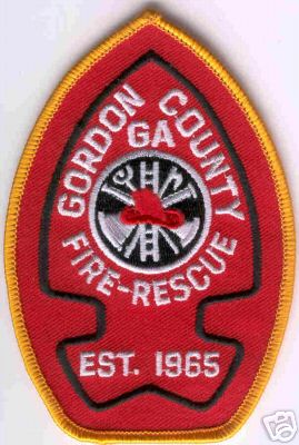 Gordon County Fire Rescue
Thanks to Brent Kimberland for this scan.
Keywords: georgia