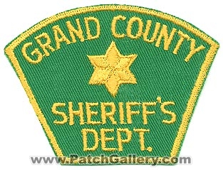 Grand County Sheriff's Department (Utah)
Thanks to Alans-Stuff.com for this scan.
Keywords: sheriffs dept.