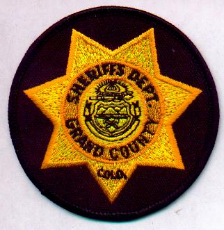 Grand County Sheriffs Dept
Thanks to EmblemAndPatchSales.com for this scan.
Keywords: colorado sheriff's department