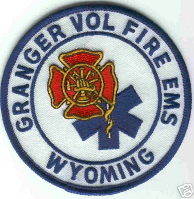 Granger Vol Fire EMS
Thanks to Brent Kimberland for this scan.
Keywords: wyoming volunteer
