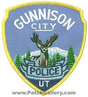 Gunnison City Police Department (Utah)
Thanks to Alans-Stuff.com for this scan.
Keywords: dept.