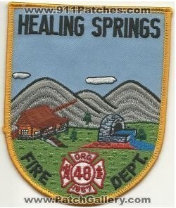 Healing Springs Fire Department (North Carolina)
Thanks to Mark Hetzel Sr. for this scan.
Keywords: dept. 48