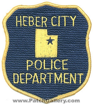 Heber City Police Department (Utah)
Thanks to Alans-Stuff.com for this scan.
Keywords: dept.
