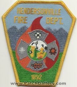 Hendersonville Fire Department (North Carolina)
Thanks to Mark Hetzel Sr. for this scan.
Keywords: dept.