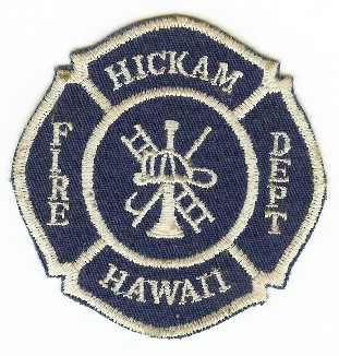 Hickam Fire Dept
Thanks to PaulsFirePatches.com for this scan.
Keywords: hawaii department usaf air force