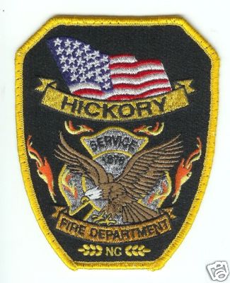 Hickory Fire Department (North Carolina)
Thanks to Jack Bol for this scan.
