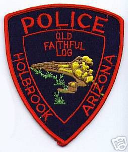 Holbrook Police (Arizona)
Thanks to apdsgt for this scan.
