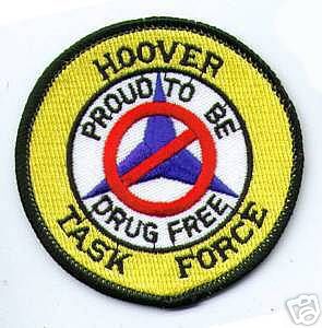 Hoover Drug Free Task Force (Alabama)
Thanks to apdsgt for this scan.
Keywords: police