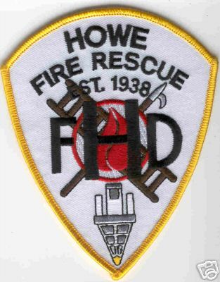 Howe Fire Rescue
Thanks to Brent Kimberland for this scan.
Keywords: texas hfd department