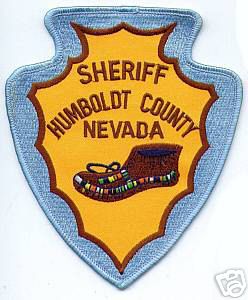 Humboldt County Sheriff (Nevada)
Thanks to apdsgt for this scan.
