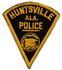 Huntsville Police (Alabama)
Thanks to BensPatchCollection.com for this scan.
