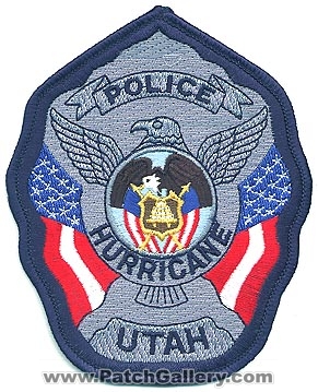 Hurricane Police Department (Utah)
Thanks to Alans-Stuff.com for this scan.
Keywords: dept.