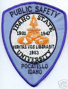 Idaho State University Public Safety (Idaho)
Thanks to apdsgt for this scan.
Keywords: dps pocatello
