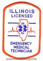 Illinois Licensed Emergency Medical Technician
Thanks to zwpatch.ca for this scan.
Keywords: ems emt
