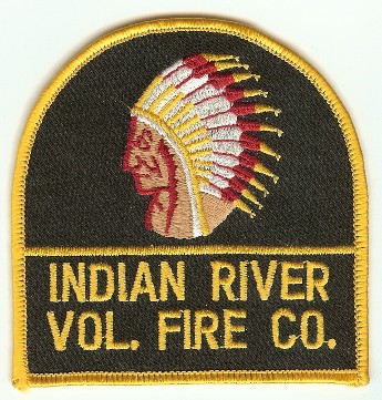 Indian River Vol Fire Co
Thanks to PaulsFirePatches.com for this scan.
Keywords: delaware volunteer company